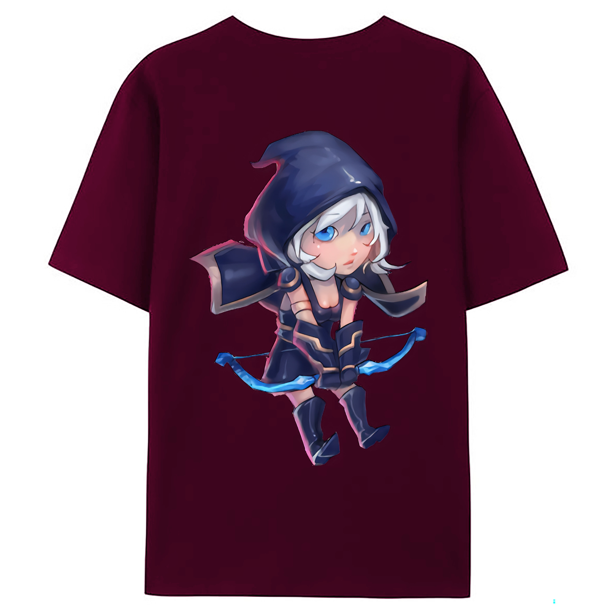 （画像用） リーグ・オブ・レジェンド League of Legends LOL レディース半袖Tシャツ(バックプリント)